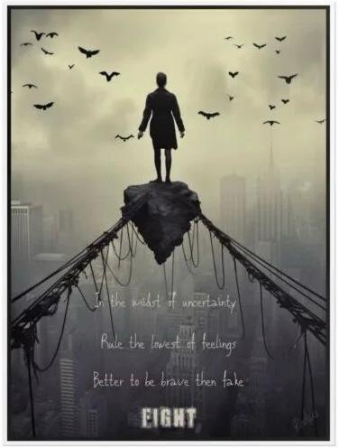 Motivational Uncertainty Poster